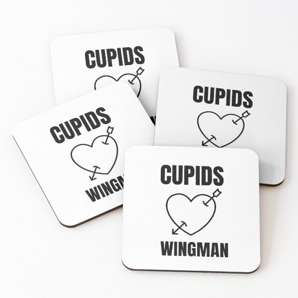 Item preview, Cupids Wingman Funny Valentines Day  designed and sold by tarkaittisak.