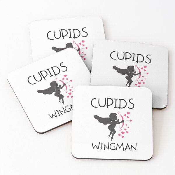 Item preview,  Cupids Wingman Funny Valentines Day  designed and sold by tarkaittisak.
