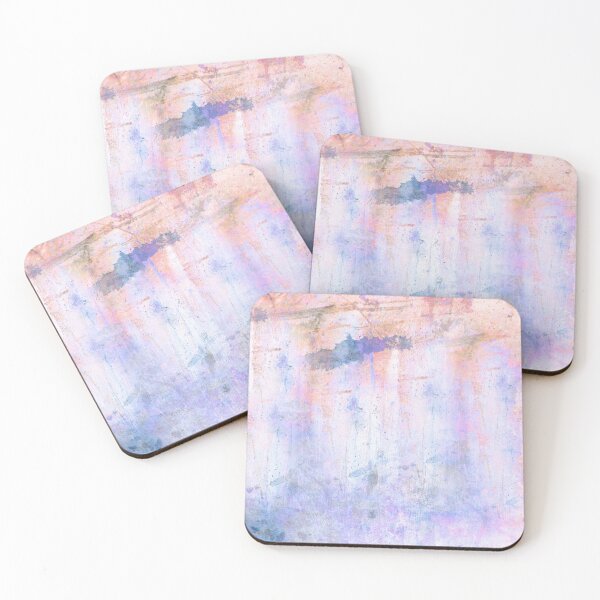 Item preview, Abstract Watercolors In Pink and Blue designed and sold by Doodlehub.