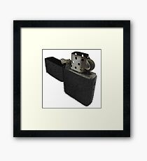 Furry Lighter Framed Print