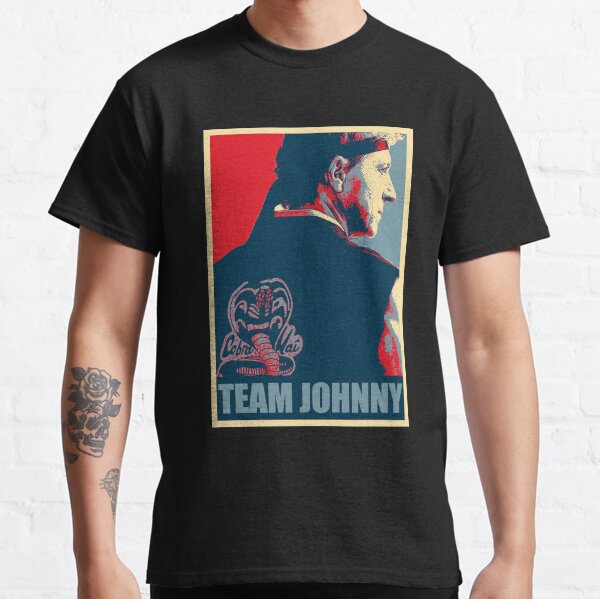 team johnny cobra kai shirt