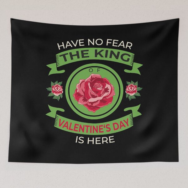 Item preview, Have No Fear Valentines Day Love Rose King Boyfriend designed and sold by RJ-Art.