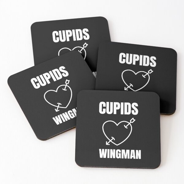 Item preview,  Cupids Wingman Funny Valentines Day  designed and sold by tarkaittisak.
