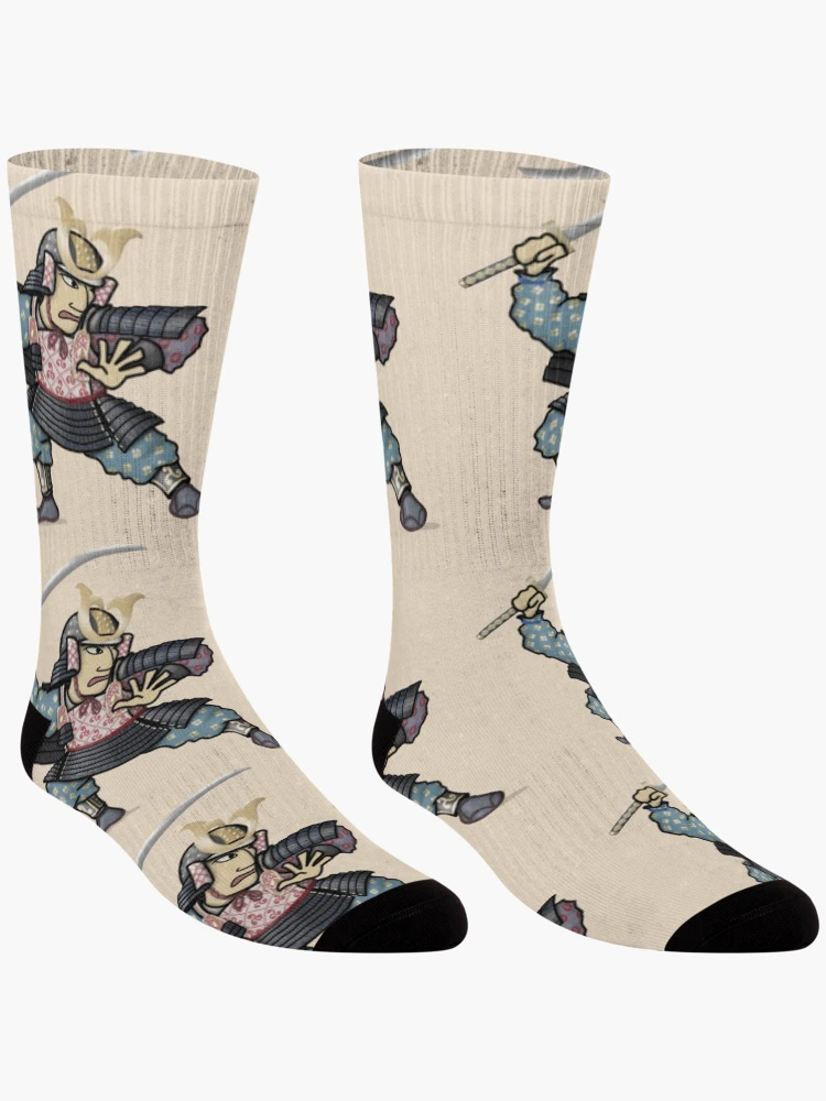 Thumbnail 3 of 5, Socks, Samurai designed and sold by foojer.