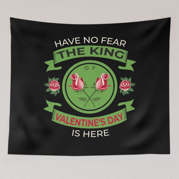 Item preview, Have No Fear Valentines Day Love Rose King Boyfriend designed and sold by RJ-Art.