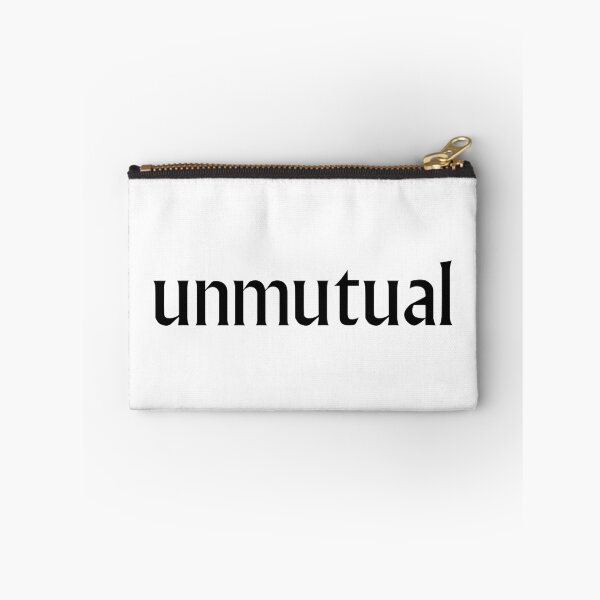 Item preview, UNMUTUAL BLACK ON WHITE designed and sold by Quoit Media Ltd.