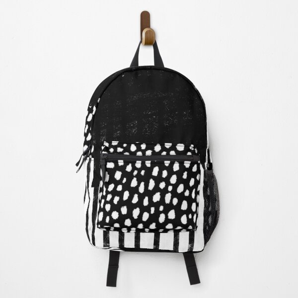 Item preview, Polka Dots and Stripes Pattern (black/white) designed and sold by Design Minds Boutique.