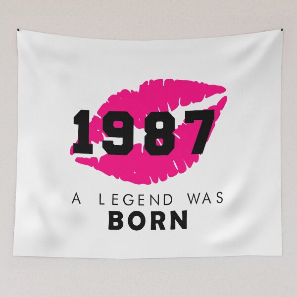 Item preview,  1987 A Legend Was Born designed and sold by . JustBeUnique ..