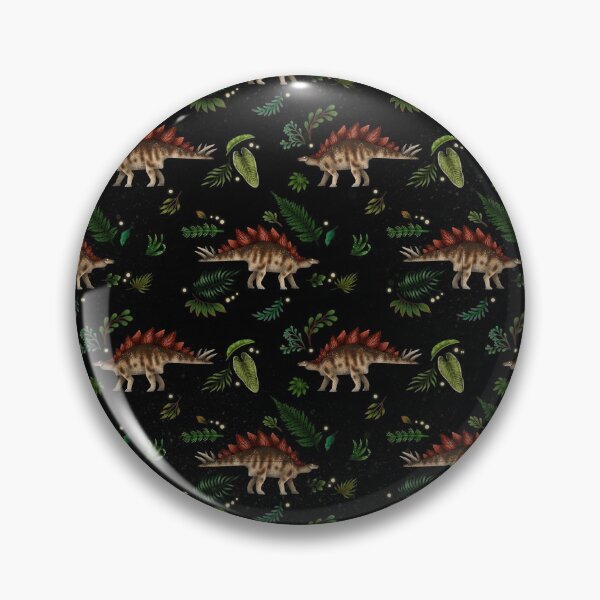 Item preview, Stegosaurus Forest designed and sold by Emily Higgs Art.