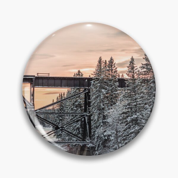 Item preview, Railway Bridge Sunset designed and sold by GeoffreyPrints.