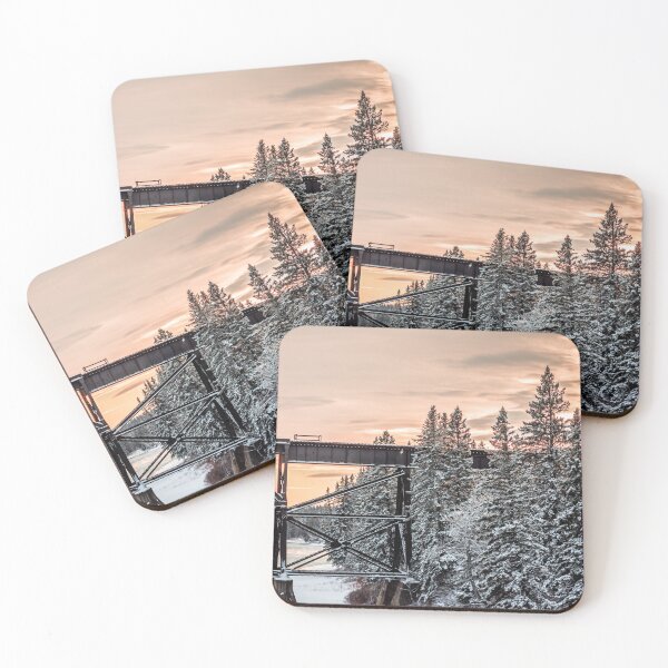 Item preview, Railway Bridge Sunset designed and sold by GeoffreyPrints.