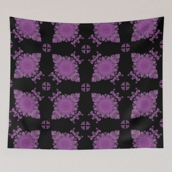 Item preview, Purple Mandala Pattern designed and sold by KreaKat.