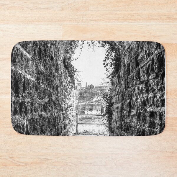Item preview, Whitby Abbey Through The Keyhole Tunnel designed and sold by Paul Thompson Photography.