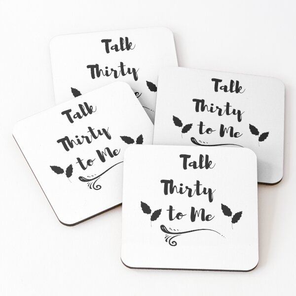Item preview, Talk Thirty to Me - 30th Birthday Mens designed and sold by tarkaittisak.