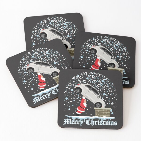 Item preview, Merry Christmas FIAT 500 designed and sold by Valleyand.
