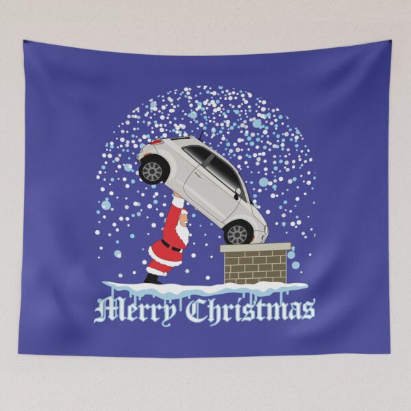 Item preview, Merry Christmas FIAT 500 designed and sold by Valleyand.
