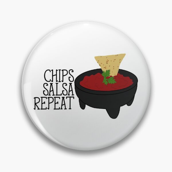 Artikelvorschau, Chips Salsa Wiederholen, Chips und Salsa entworfen und verkauft von Megan Knighten.