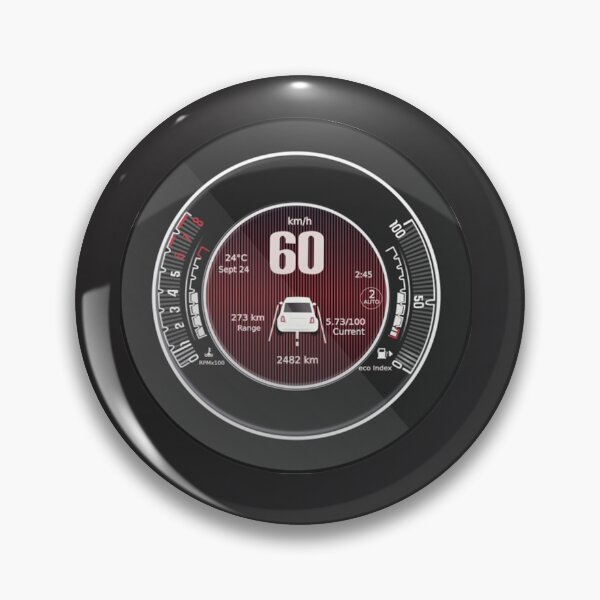 Item preview, Speedometer Fiat 500 speedometer designed and sold by Valleyand.