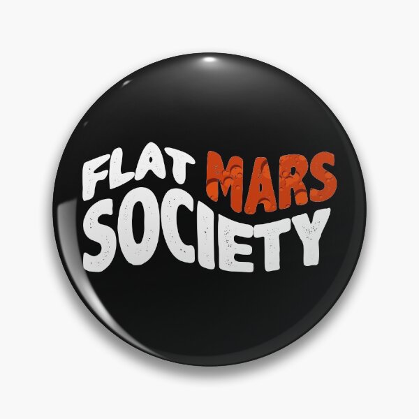 Item preview, Flat Mars Society Funny Space Science Humor Gift designed and sold by alenaz.