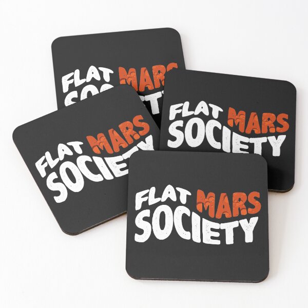 Item preview, Flat Mars Society Funny Space Science Humor Gift designed and sold by alenaz.