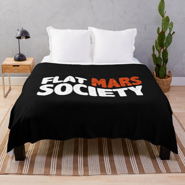 Item preview, Flat Mars Society Funny Space Science Humor Gift designed and sold by alenaz.