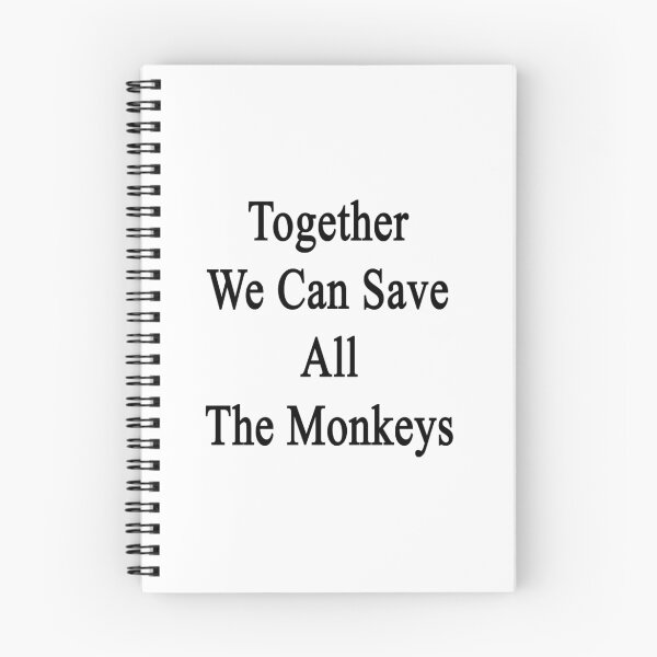 Item preview, Together We Can Save All The Monkeys  designed and sold by supernova23.