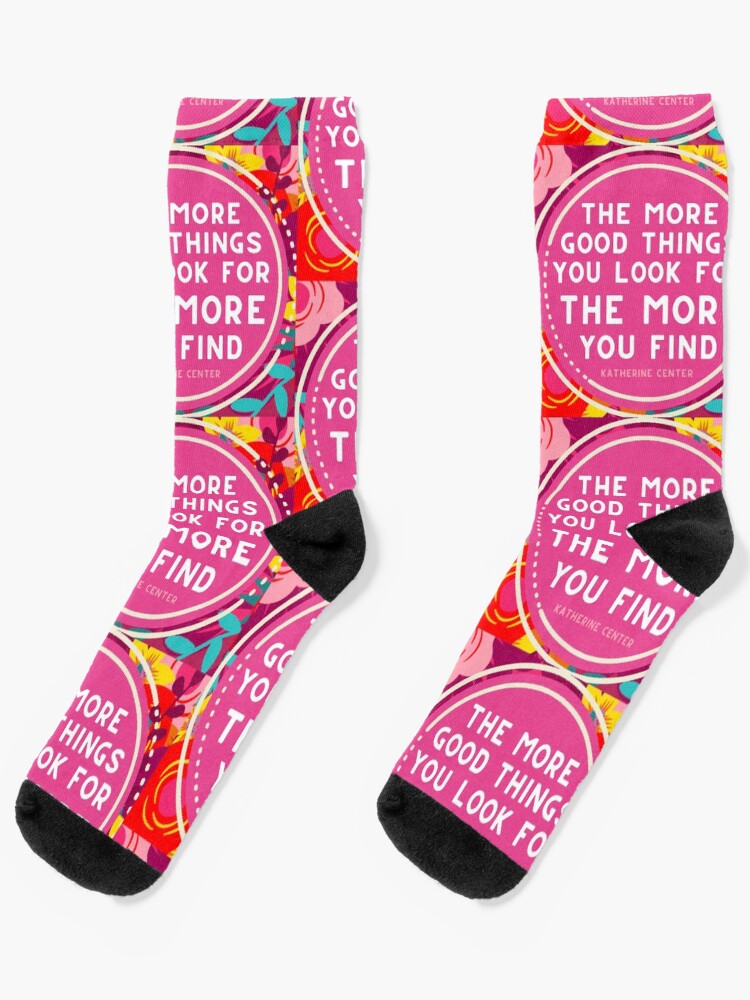 Thumbnail 1 of 5, Socks, More Good Things designed and sold by KatherineCenter.