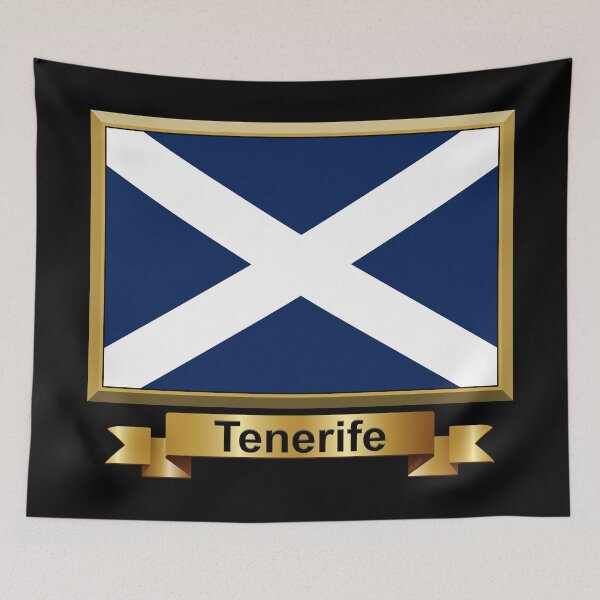 Item preview, Tenerife Flag Gifts, Masks, Stickers & Products (N) designed and sold by mpodger.
