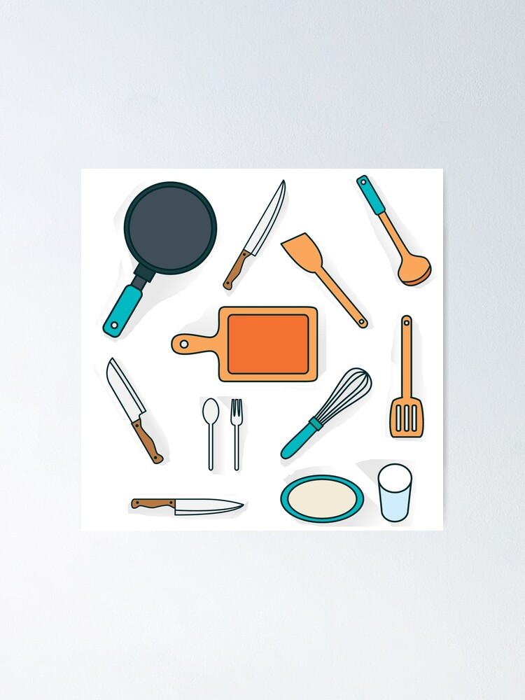 Cooking & Baking Tools Poster