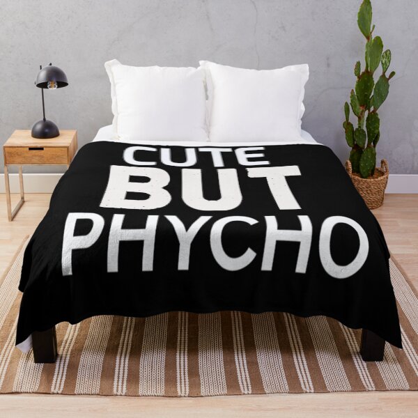 Item preview, CUTE BUT psycho designed and sold by Hamaridukaan.