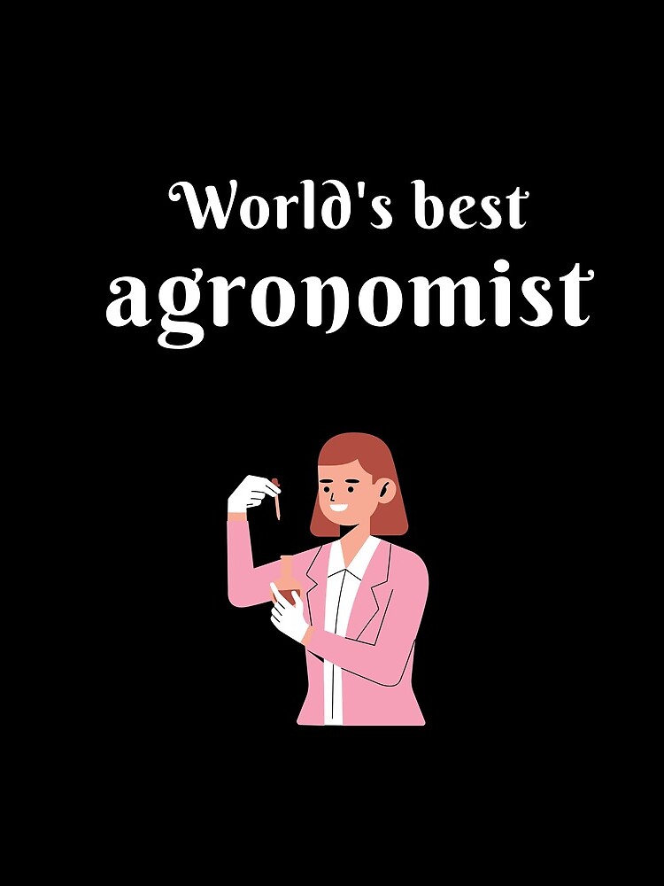 Thumbnail 3 of 3, Drawstring Bag, Amazing woman Agronomist funny gift idea for friend and farm job workers designed and sold by devrydevry.
