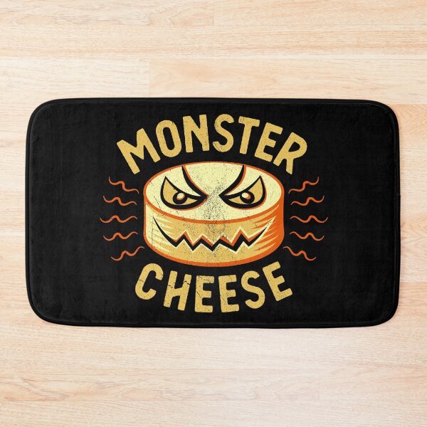 Item preview, Monster Cheese - Funny Cartoon Muenster Cheese Creature designed and sold by bonmotto.