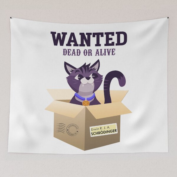 Item preview, Schrödinger's Cat designed and sold by Black Star.