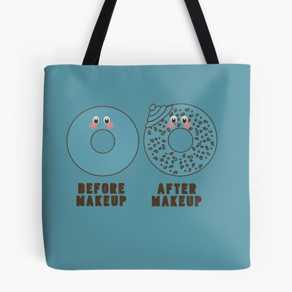 Item preview, FUNNY DONUT SAYING - BEFORE AND AFTER MAKE-UP designed and sold by Cr1sV.