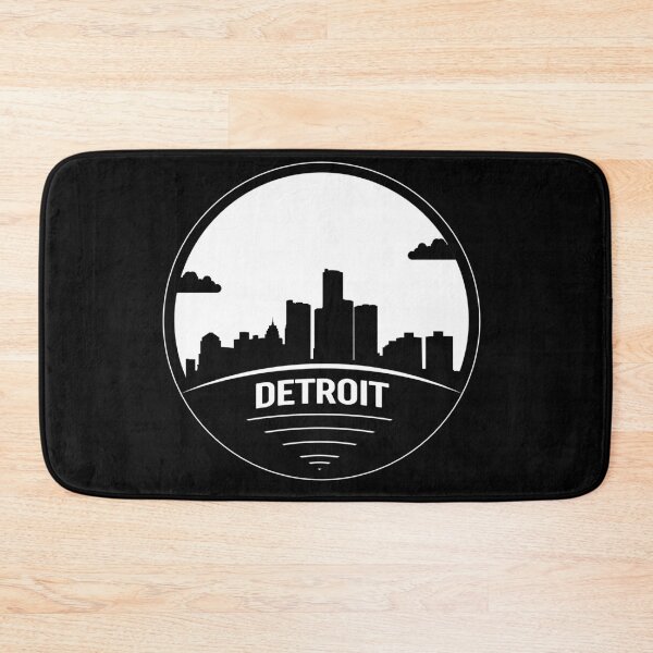 Item preview, Detroit city skyscraper skylines designed and sold by 4800cash.