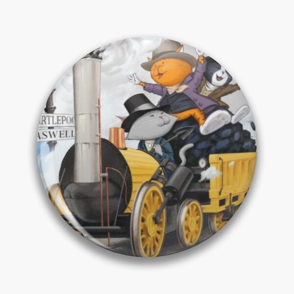 Item preview, CUTHBERT AND FRIENDS ON THE LOCOMOTION! designed and sold by kittencuthbert.