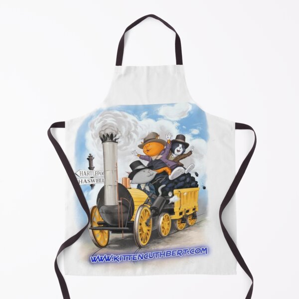 Item preview, CUTHBERT AND FRIENDS ON THE LOCOMOTION! designed and sold by kittencuthbert.