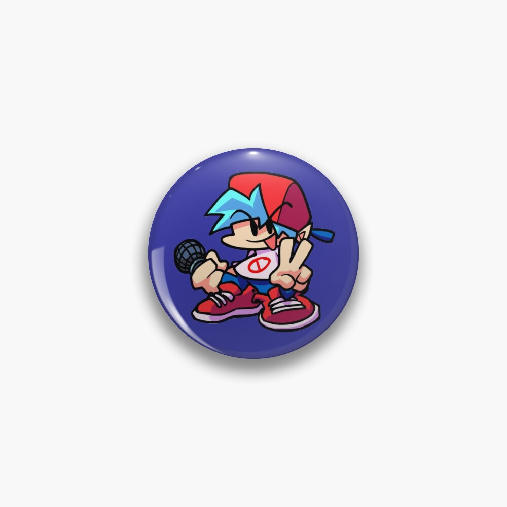 Boyfriend Friday Night Funkin Pin For Sale By Jwaneca Redbubble 6235