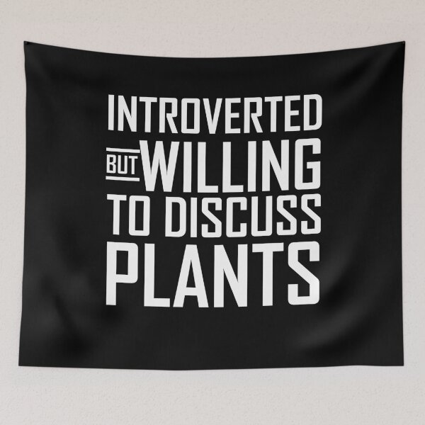 Item preview, Garden Design Introverted But Willing To designed and sold by Joxxio.