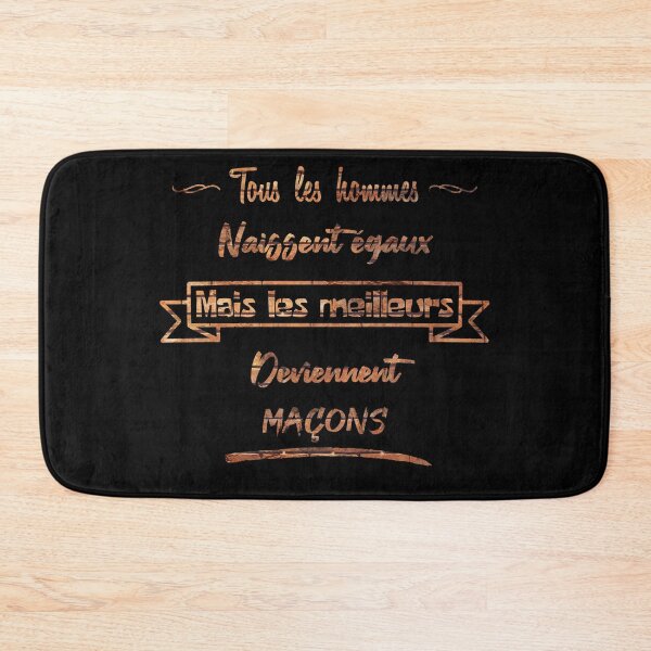 Item preview, The best men become masons (French) designed and sold by 2Girls1Shirt.