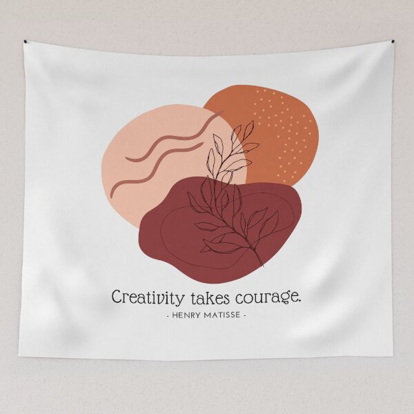 Item preview, Creativity takes courage designed and sold by wilder-mind.