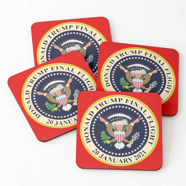Item preview, Donald Trump Final Flight 20 January 2021 designed and sold by SolidEarthArt.