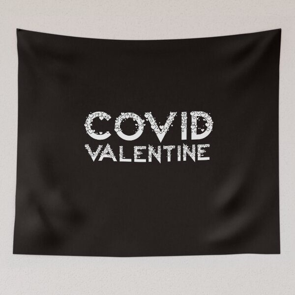 Item preview, Covid Valentine Black designed and sold by DamaliePierre.