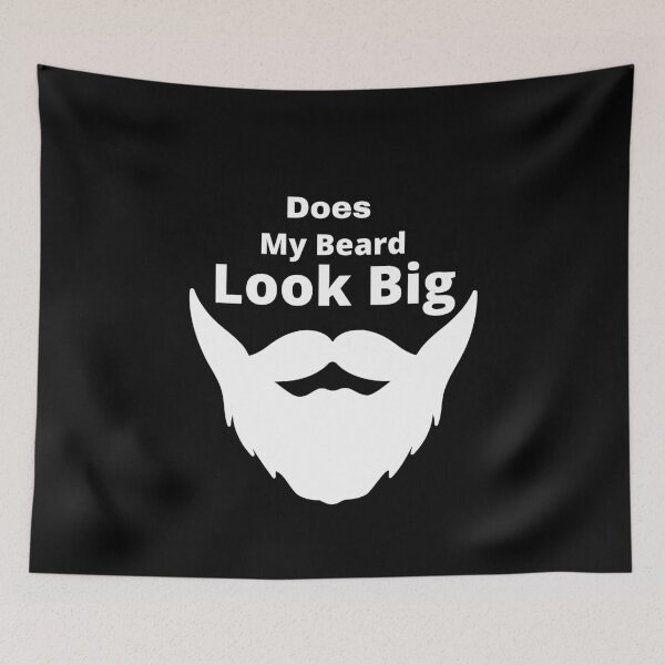 Item preview, Does My Beard Look Big Fashion Motivational Relaxed T-shirt Tee  designed and sold by Nansame.