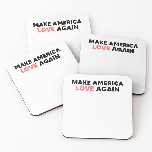 Item preview, MAKE AMERICA LOVE AGAIN designed and sold by SerenaMinimal.