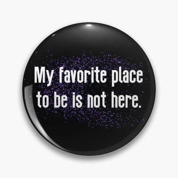 Item preview, Not Here designed and sold by magnetarball.