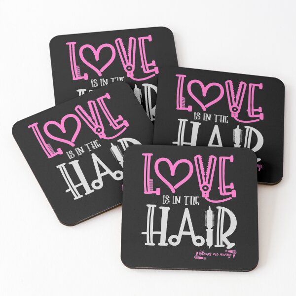 Item preview, Love is in the Hair | Blows me Away | Valentines, Birthday Gifts for Hair Stylists, Cosmetologists, Hairdressers designed and sold by InkItStudio.