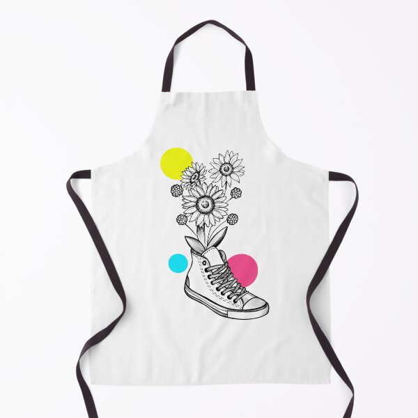 Item preview, Converse with Flowers Illustration designed and sold by SUPERSTEA.