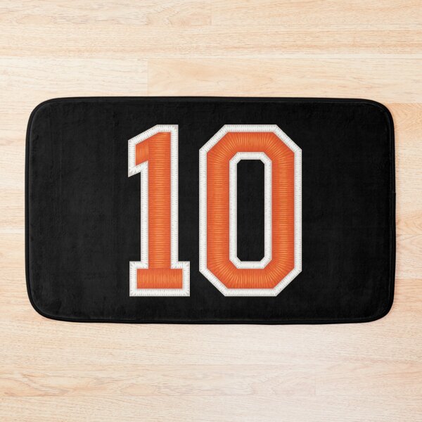 Artikelvorschau, Sport Nummer 10 Jersey Ten Orange entworfen und verkauft von elhefe.