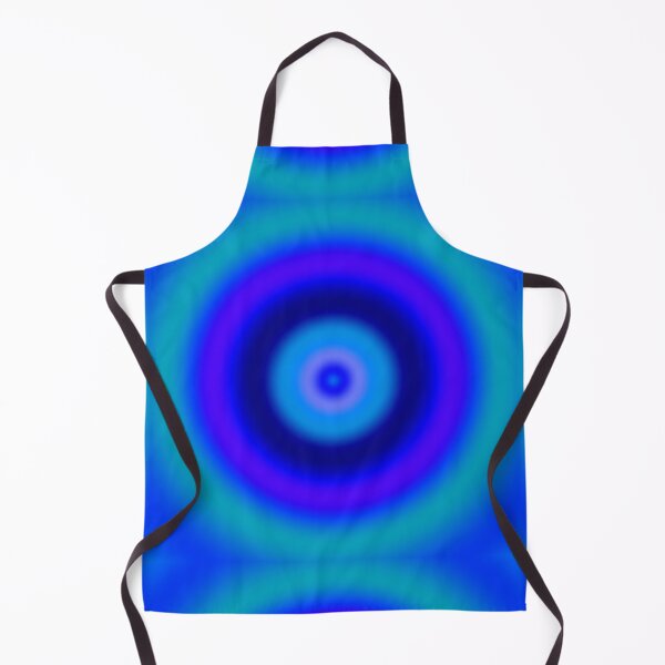 Artikelvorschau, Concentric Circle Blue Mirror - Color Symmetry entworfen und verkauft von gphotobox.
